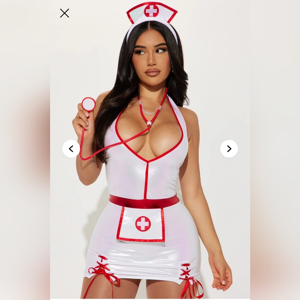 Naughty Surgeon 3 Piece Costume Set